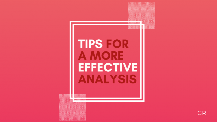 TIPS FOR EFFECTIVE DATA  ANALYSIS